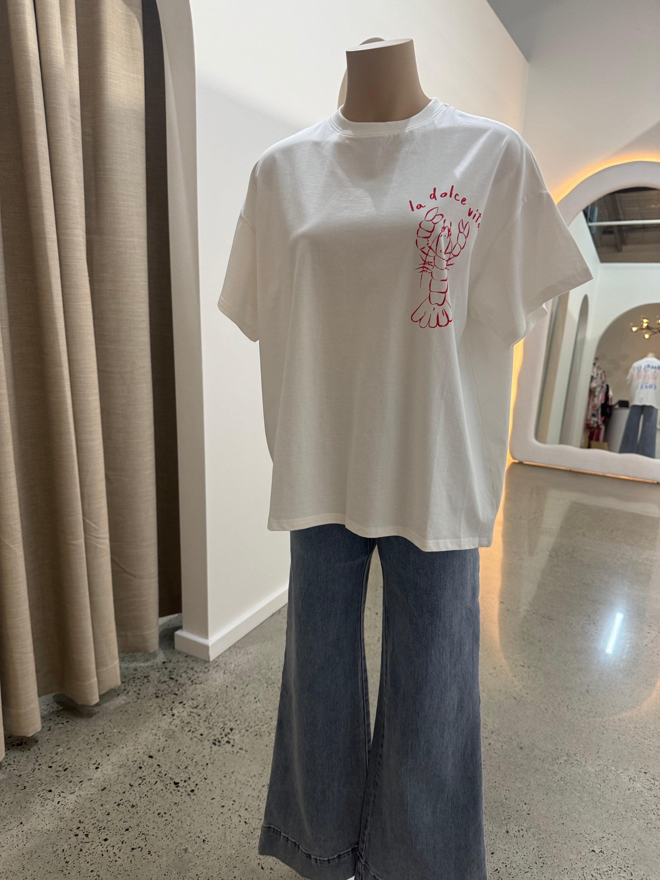 BY FRANKIE / LA DOLCE VITA TEE / 422-1T
