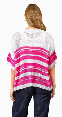 BOHO AUSTRALIA / RAYHA KNIT TOP / PINK / BK25174202