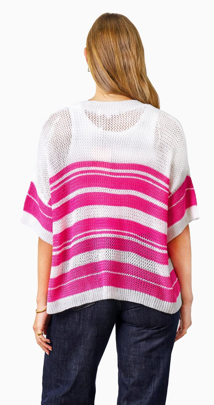 BOHO AUSTRALIA / RAYHA KNIT TOP / PINK / BK25174202
