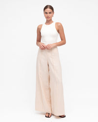 WHITE CLOSET / CAMILLIA PANTS / OATMEAT / TFL10445