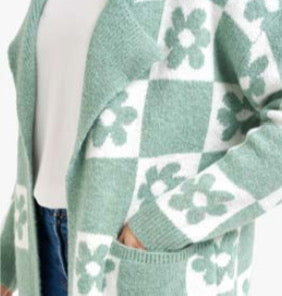 BOHO AUSTRALIA/ ACACIA CARDIGAN / SAGE