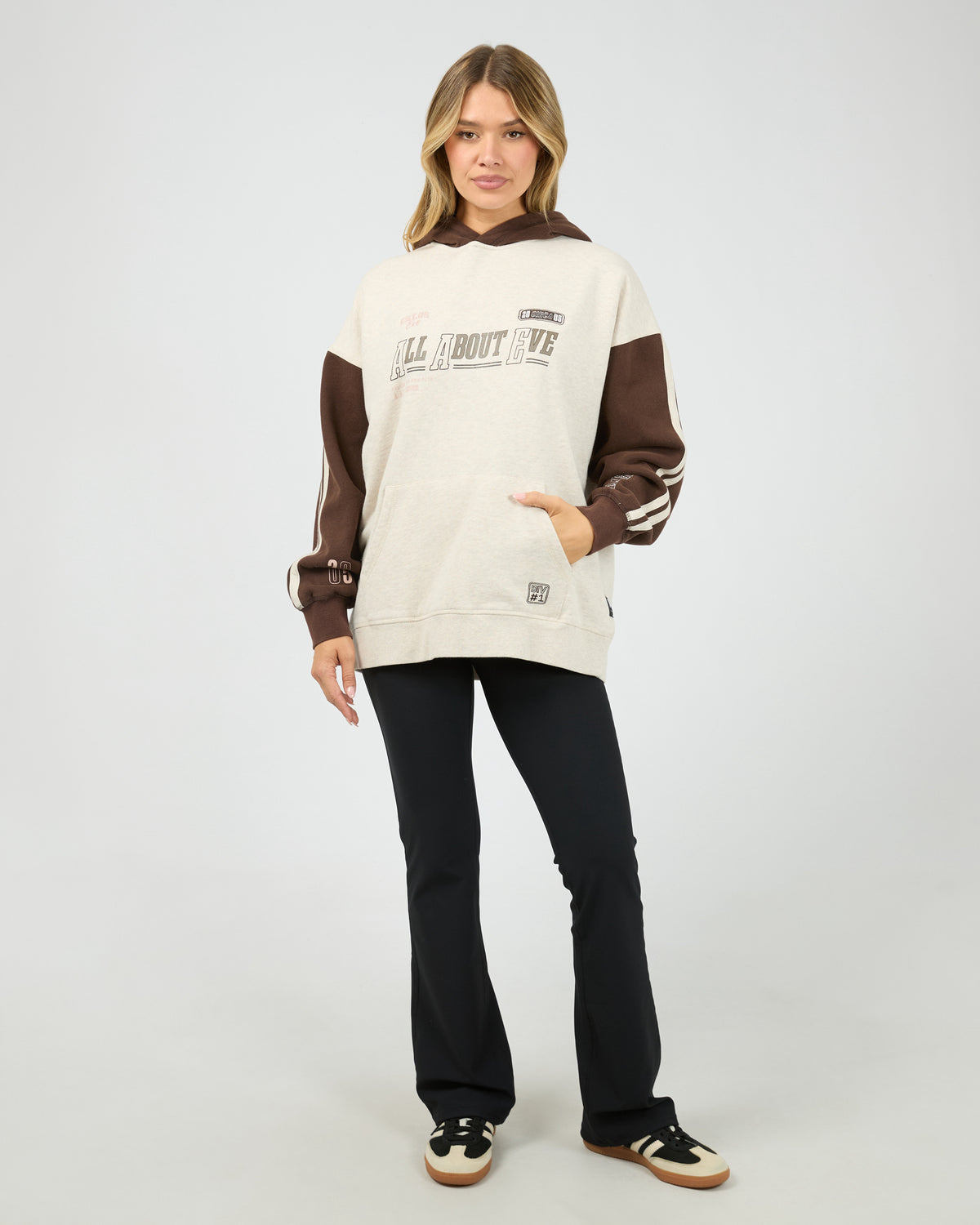 ALL ABOUT EVE / CLUB RELAXED HOODIE / 6476111.OAT