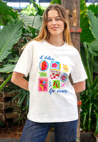 BOHO AUSTRALIA / ZOIEL TEE / WHITE / C25125215