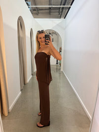 BY FRAKIE / CHOCOLATE SHEER PANT / 598-2