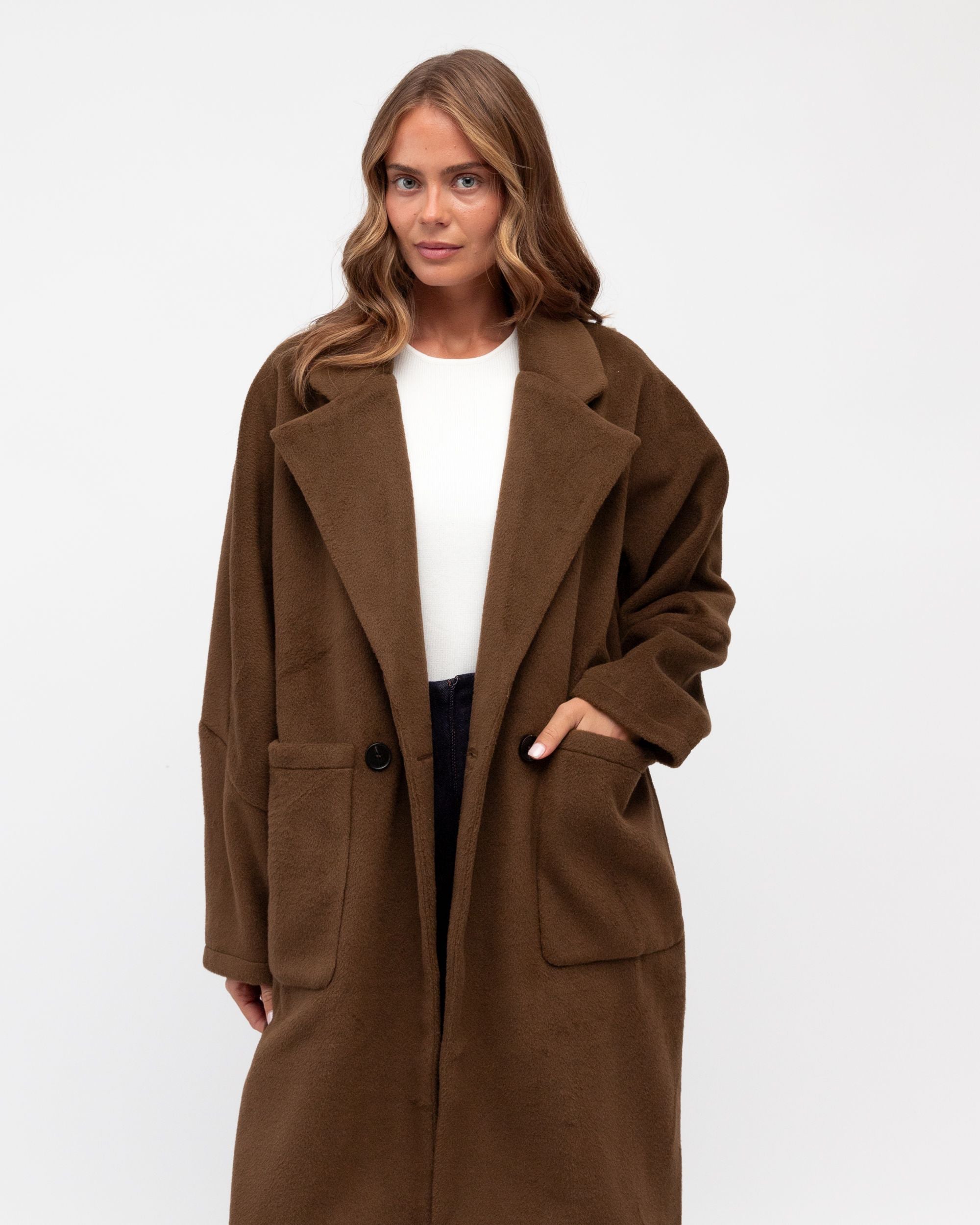 EBBY & I / MODERNA LONGLINE JACKET / VV11869