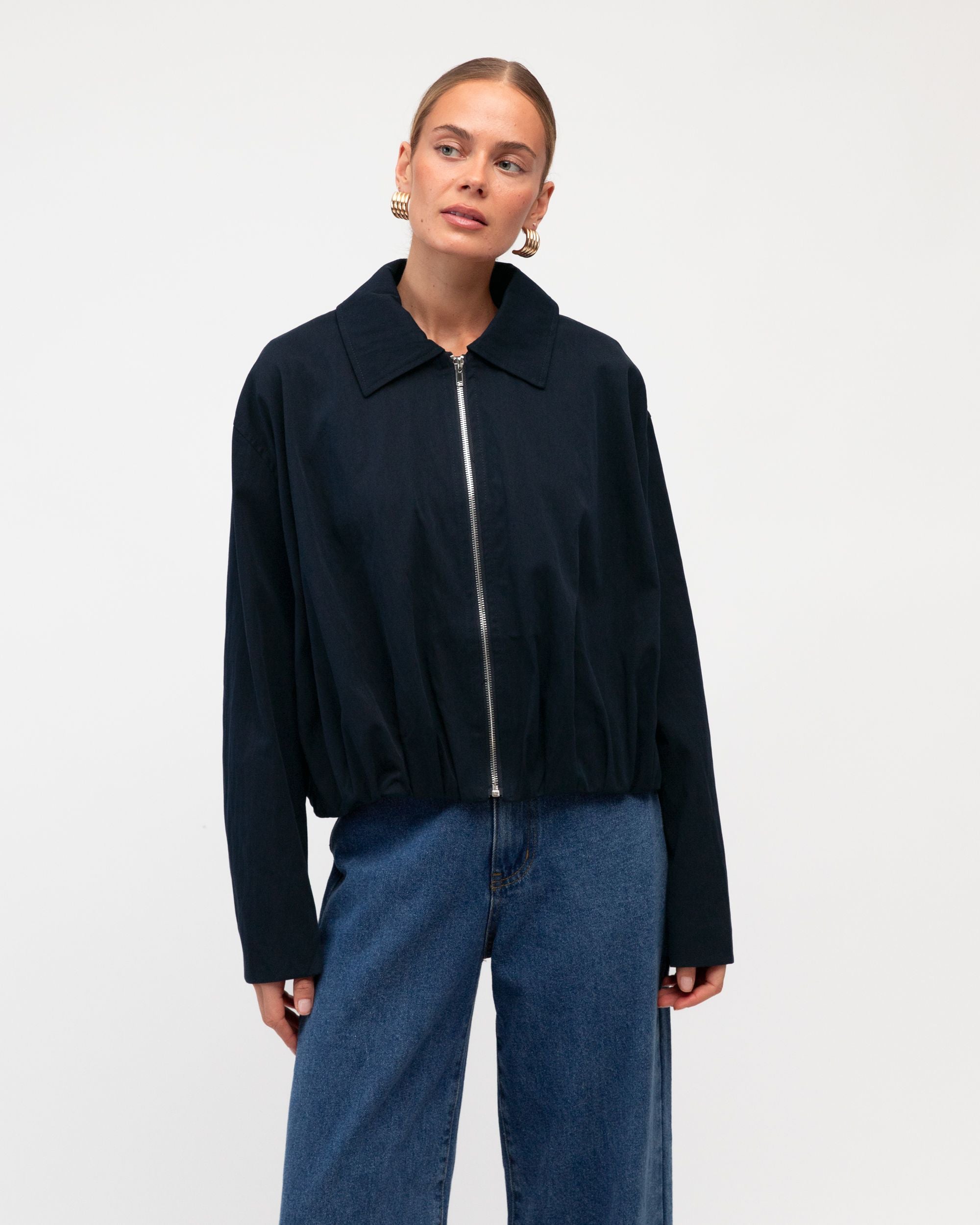 WHITE CLOSET / DAILY BOMBER / NAVY / TF11884