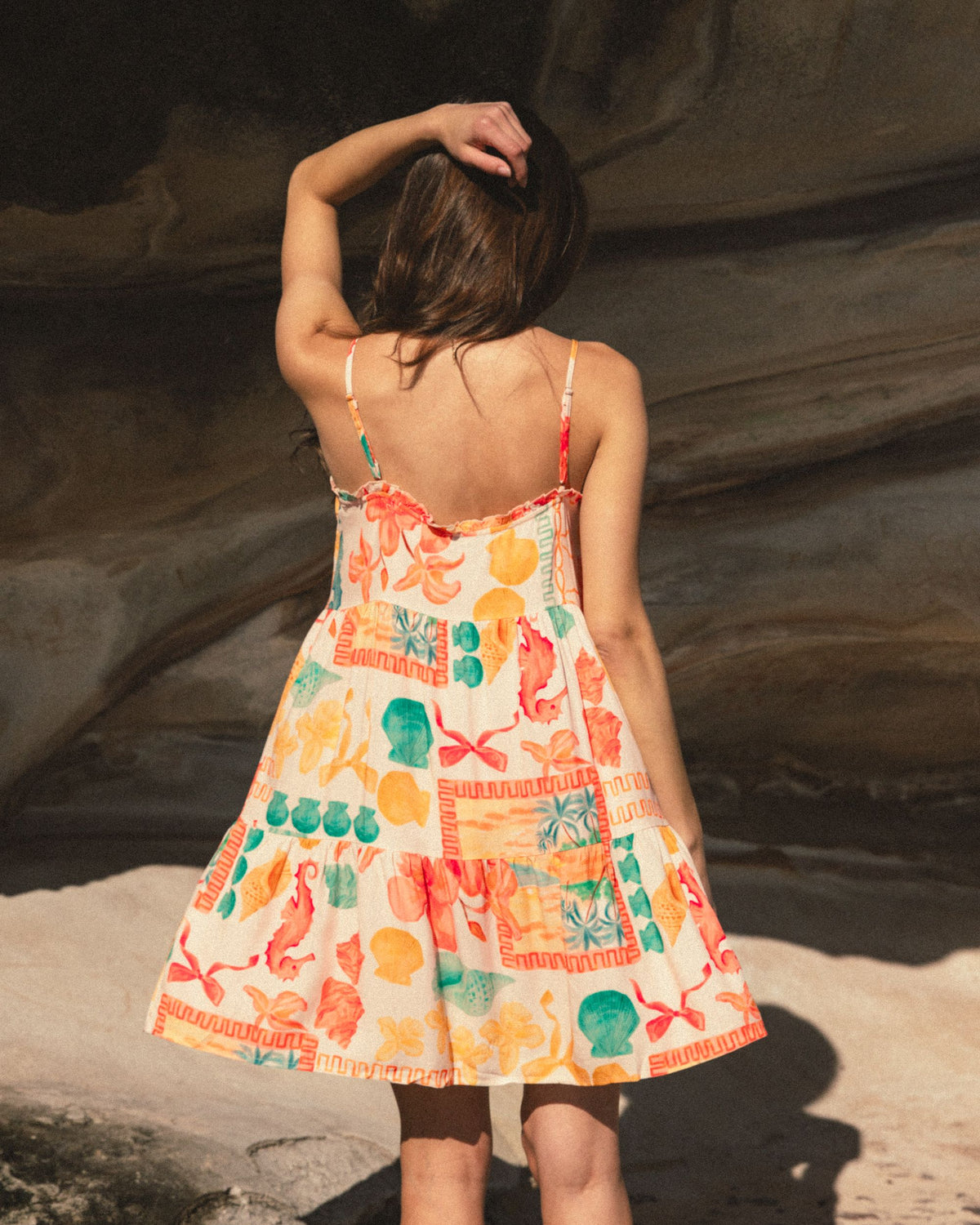 EBBY & I / UNDERWATER SLIP DRESS / VVE11457