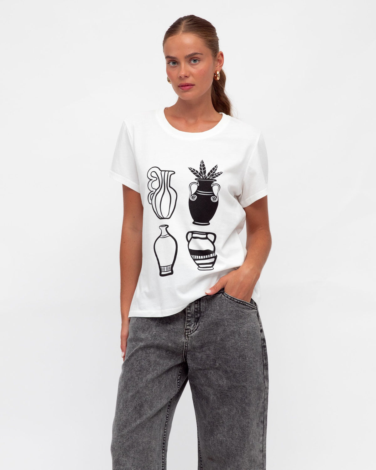PAPER HEART / VASES TEE