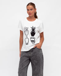 PAPER HEART / VASES TEE