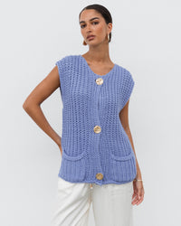 WHITE CLOSET / DELPHIN / CARDIGAN BLUE / TF10354