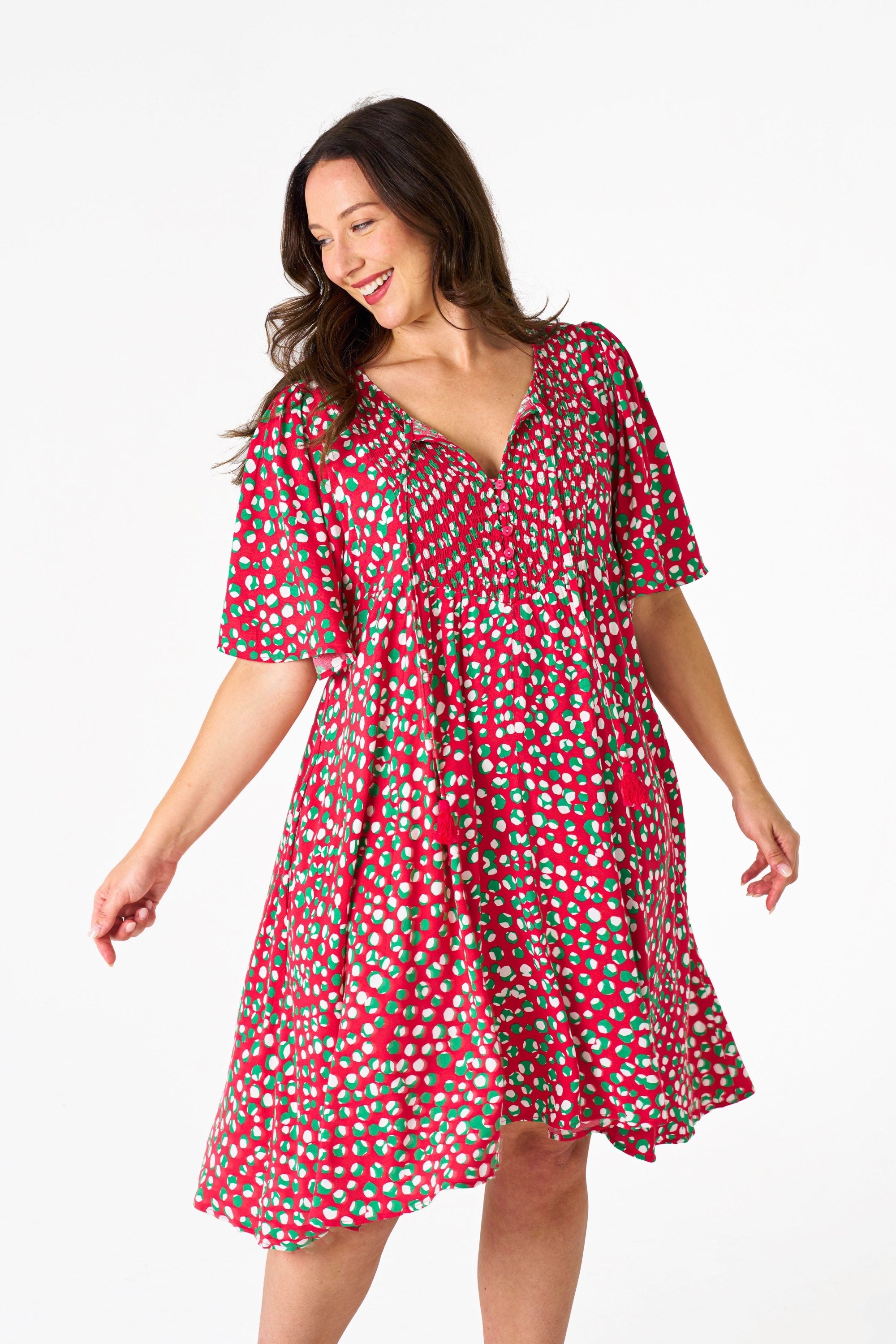 BOHO AUSTRALIA / DOTTY DRESS