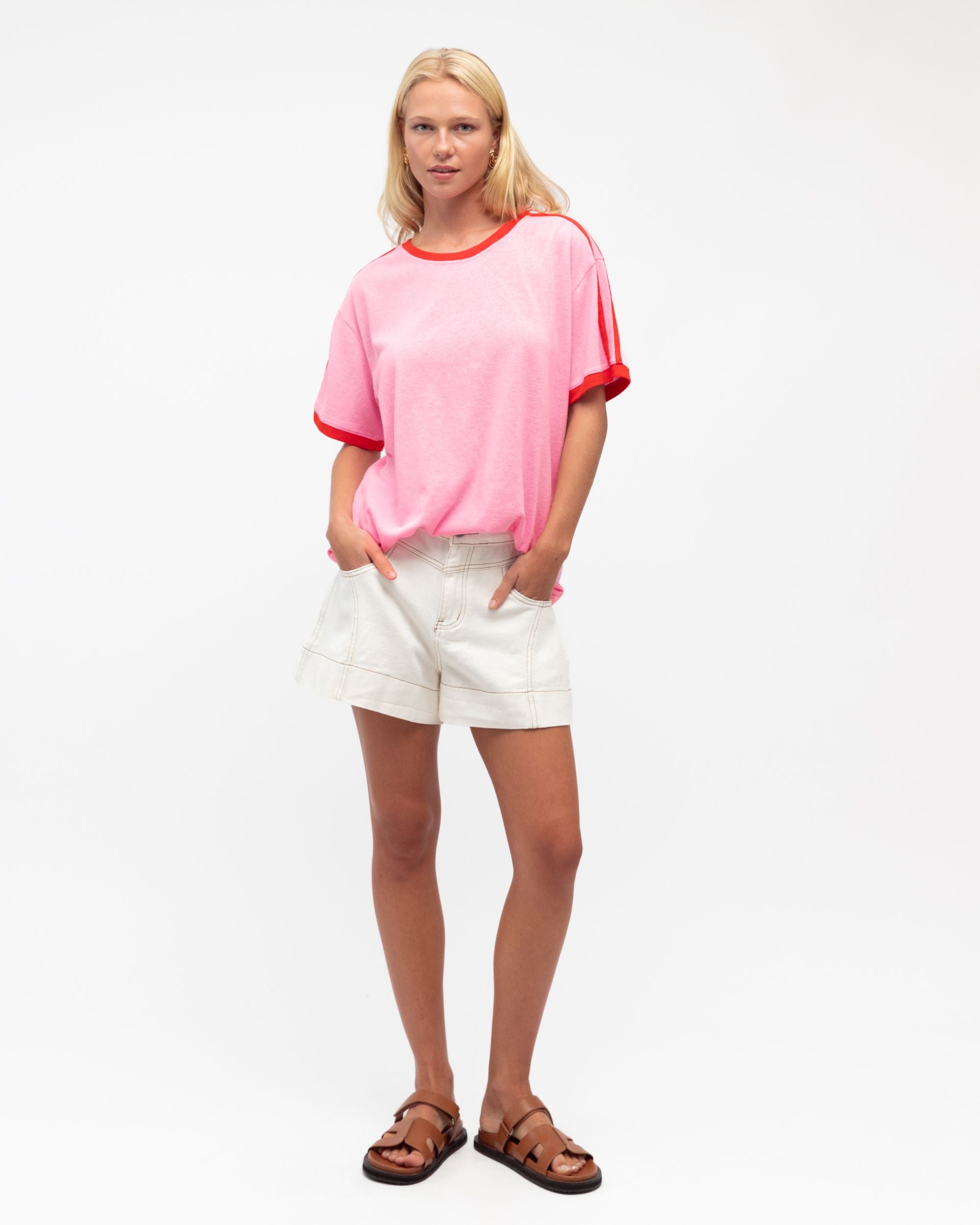 PAPER HEART / EFFY TEE / PINK / PH13483