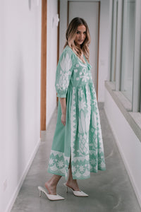 JOOP & GYPSY / LE MARIAS DRESS / COCKTAIL GREEN / 40087