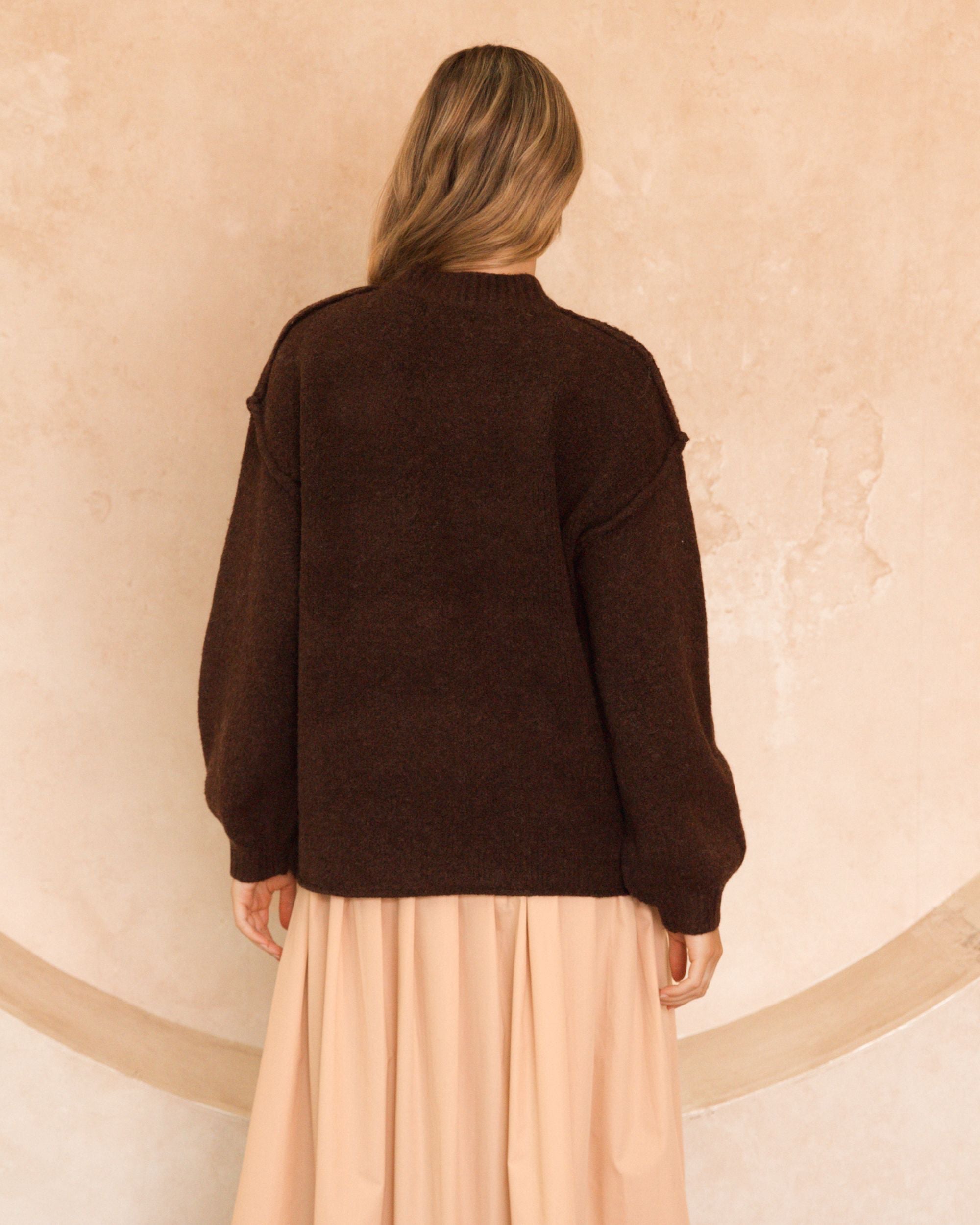 EBBY & I / SCARLET CHOCOLATE JUMPER / VV11822