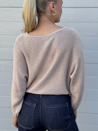 MOST / TAPE BOAT KNIT JUMPER / NUDE / PR16516