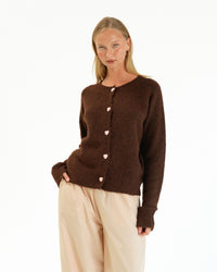 PAPER HEART / TEDDY KNIT CARDIGAN/ PH13991