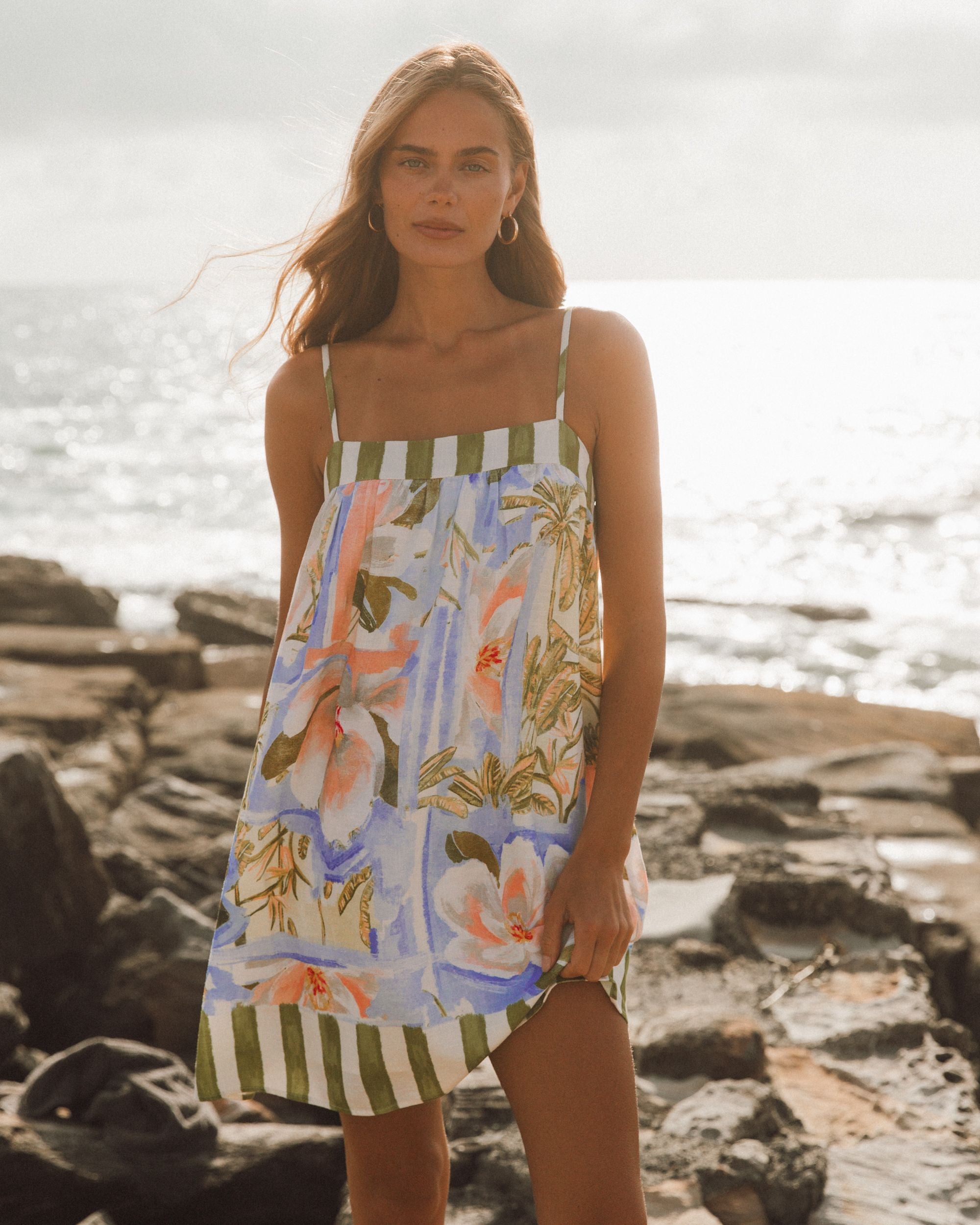 EBBY & I / DELPHINE SWING DRESS / VVNE11745
