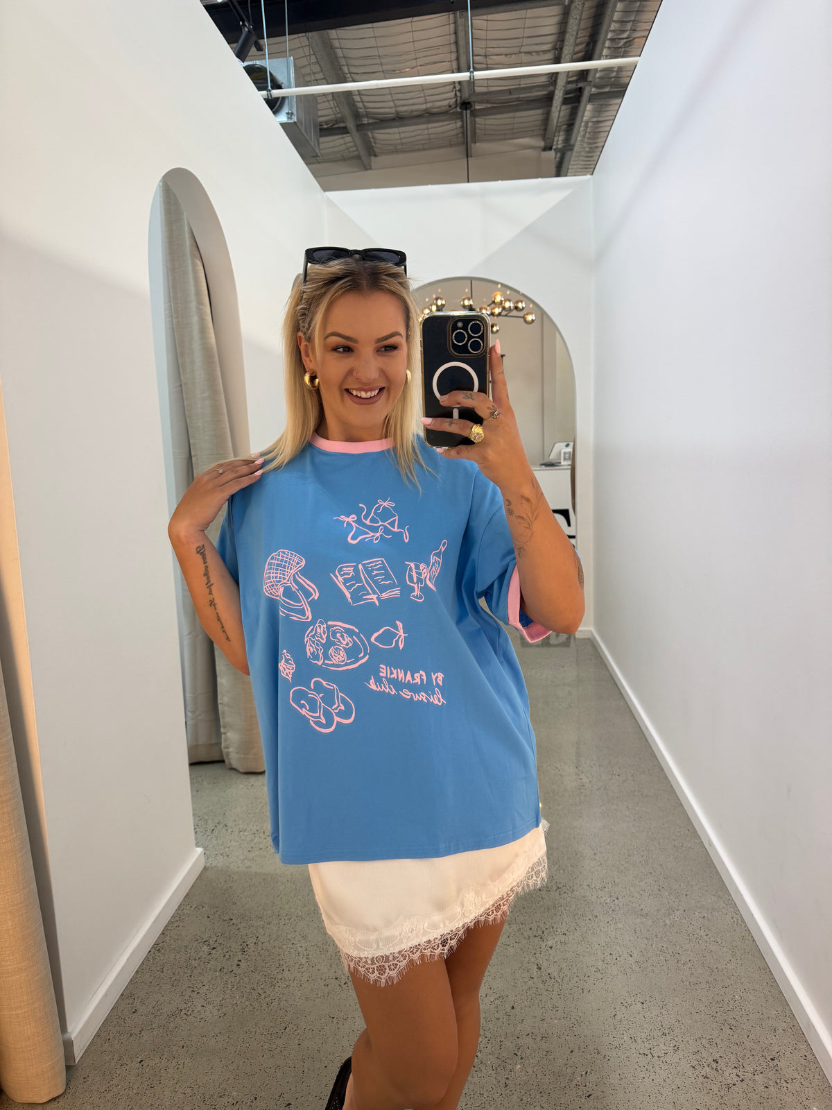 BY FRANKIE / LEISURE CLUB TEE / 780-26