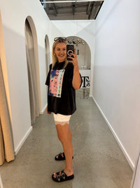 BY FRANKIE / MERMAID BEACH ACID WASH TEE / 692-3