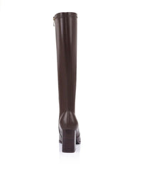 VERALI / MARLO KNEE HIGH BOOT / CHOCOLATE