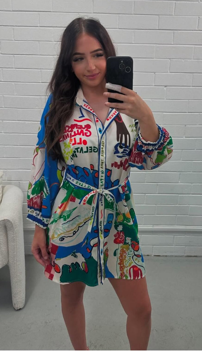 RED BERRY / GLORIA DRESS / 248355