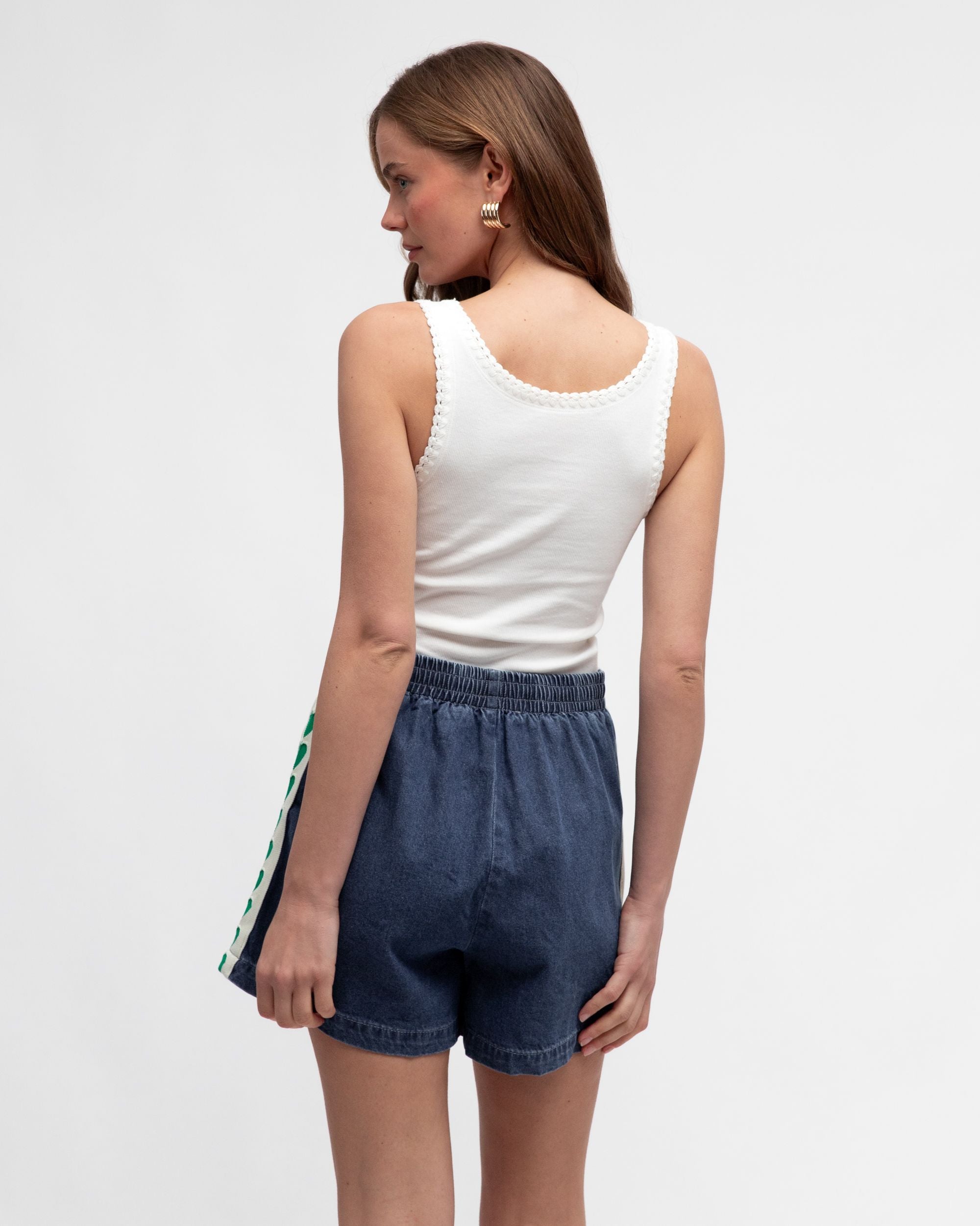 EBBY & I / I HEART YOU / GREEN / SHORTS / VV11492