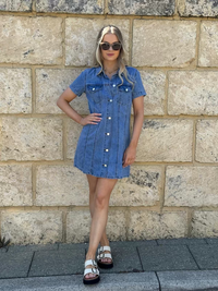 DAWN DENIM DRESS