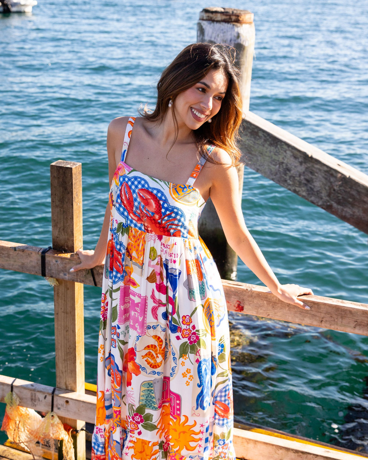 LABEL OF LOVE / SEABREEZE MAXI DRESS / LOLE70767