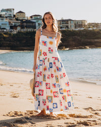 LINEN LUX / BELLE MAXI DRESS / VVNE11301