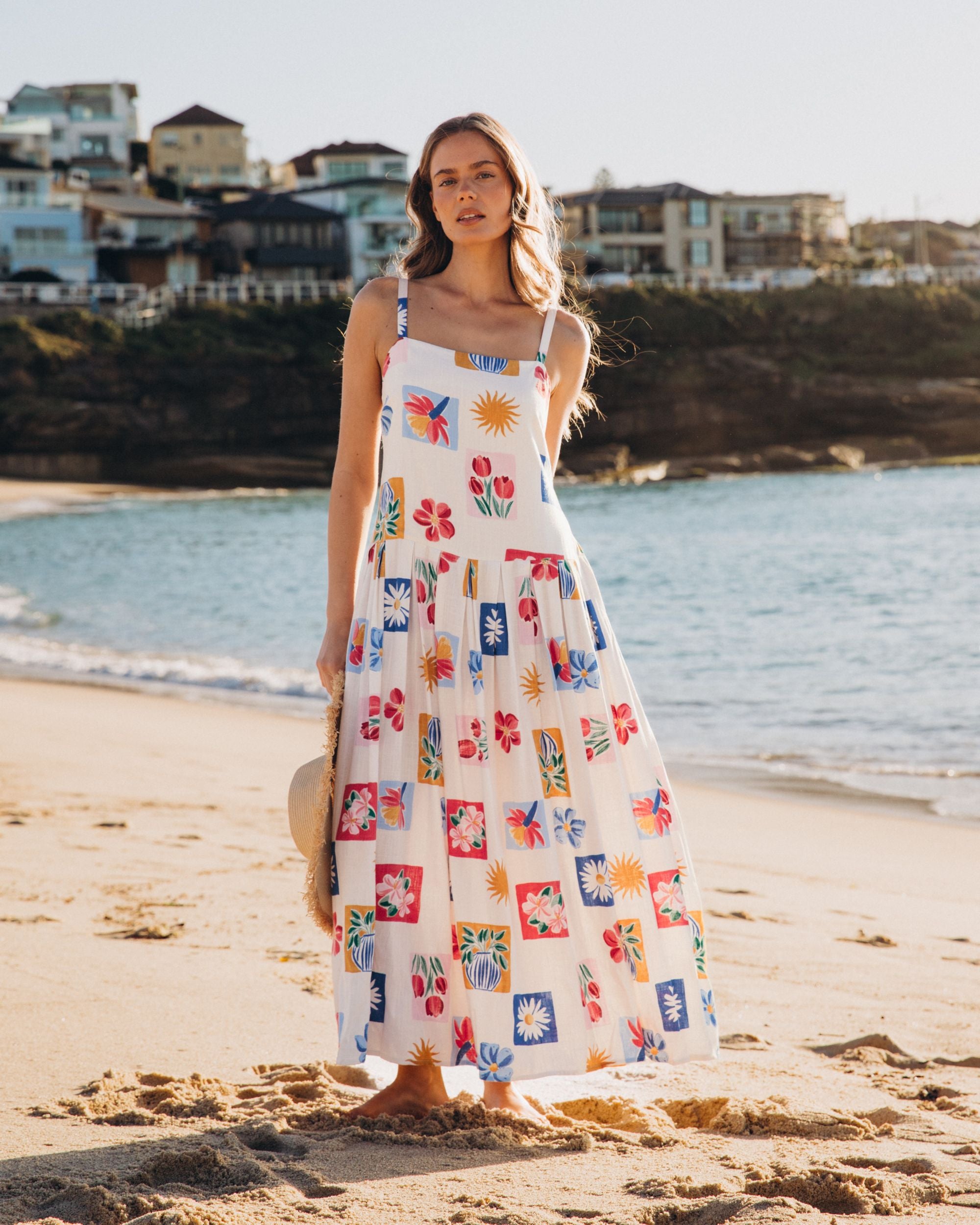 LINEN LUX / BELLE MAXI DRESS / VVNE11301