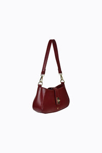 PETA+ JAIN / RIPLEY TURNLOCK BAG / CHERRY