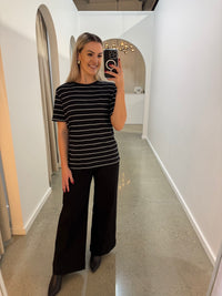LITTLE LIES / ATHENS / BLACK  STRIPE