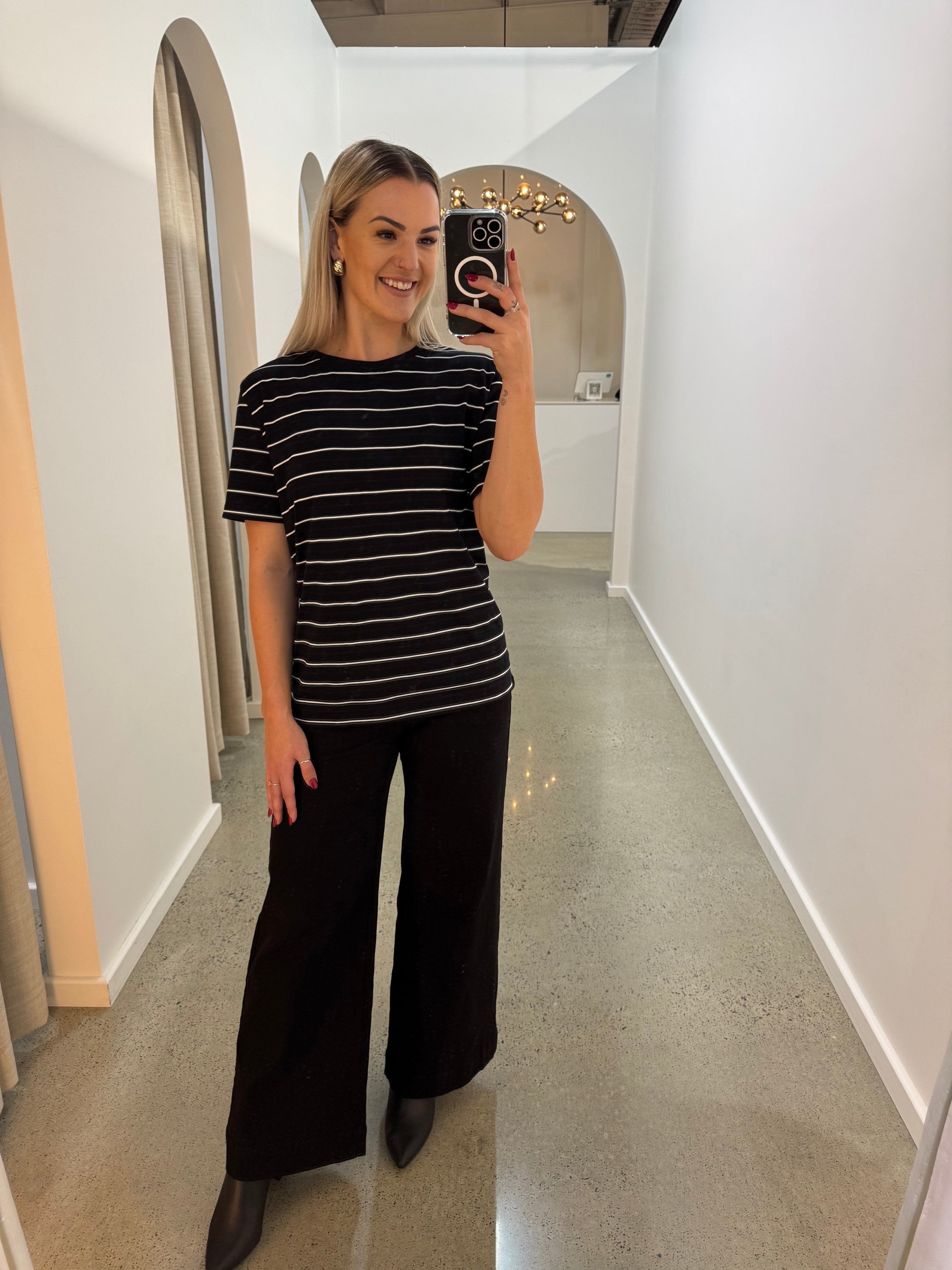 LITTLE LIES / ATHENS / BLACK  STRIPE