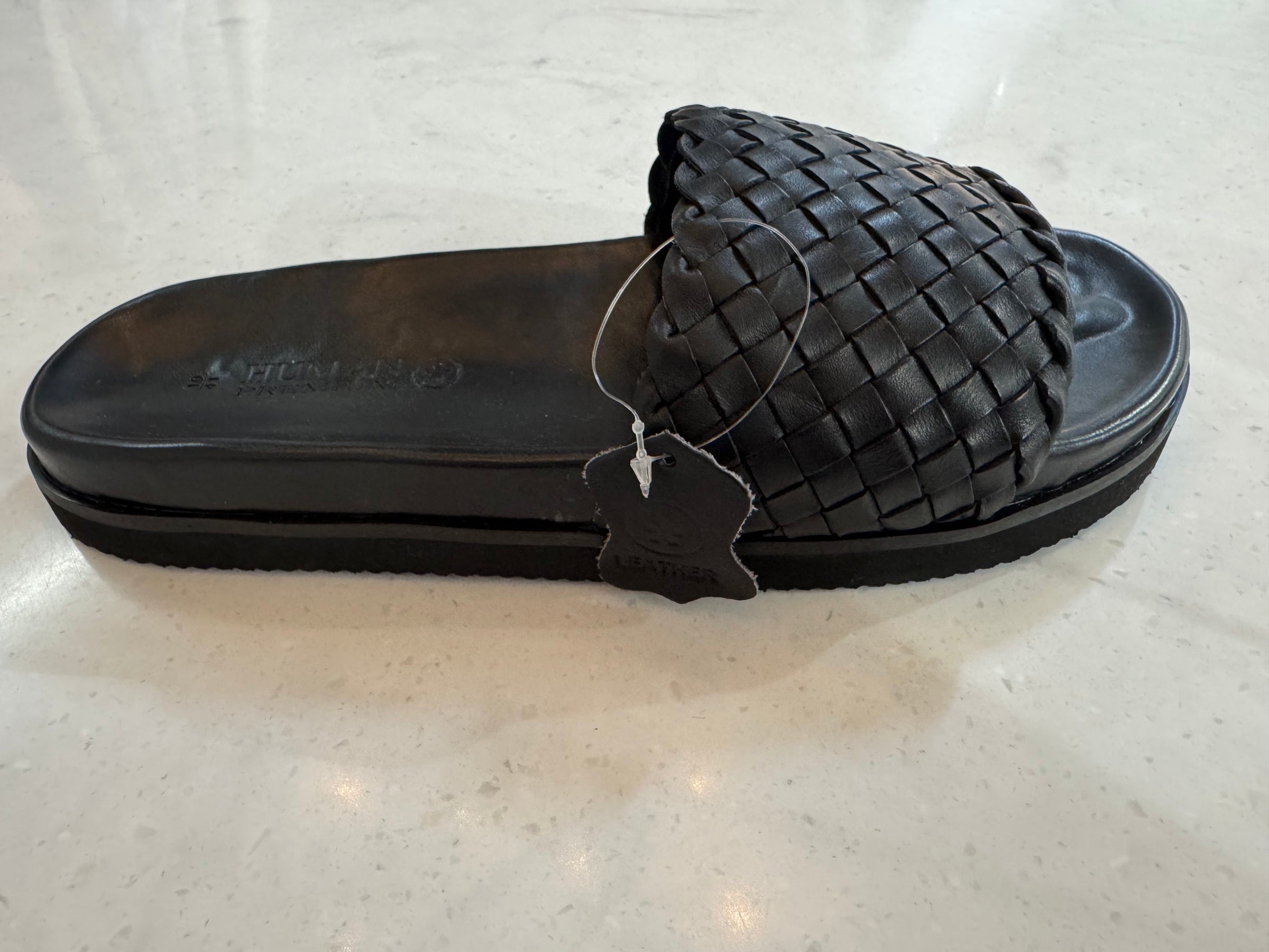 HUMAN / OXFORD SLIDE / BLK