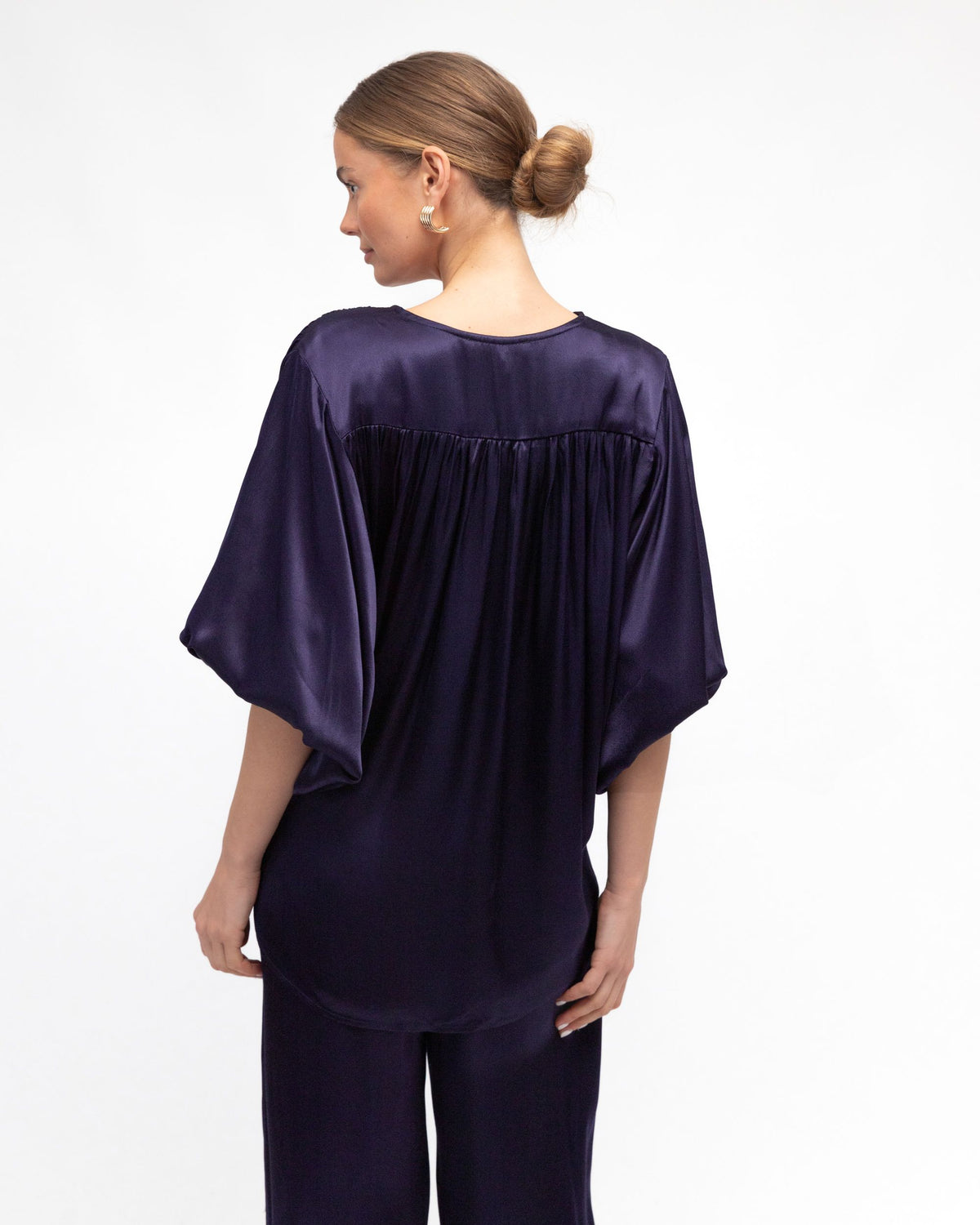 WHITE CLOSET / HERA PANTS / NAVY / TF9950-6