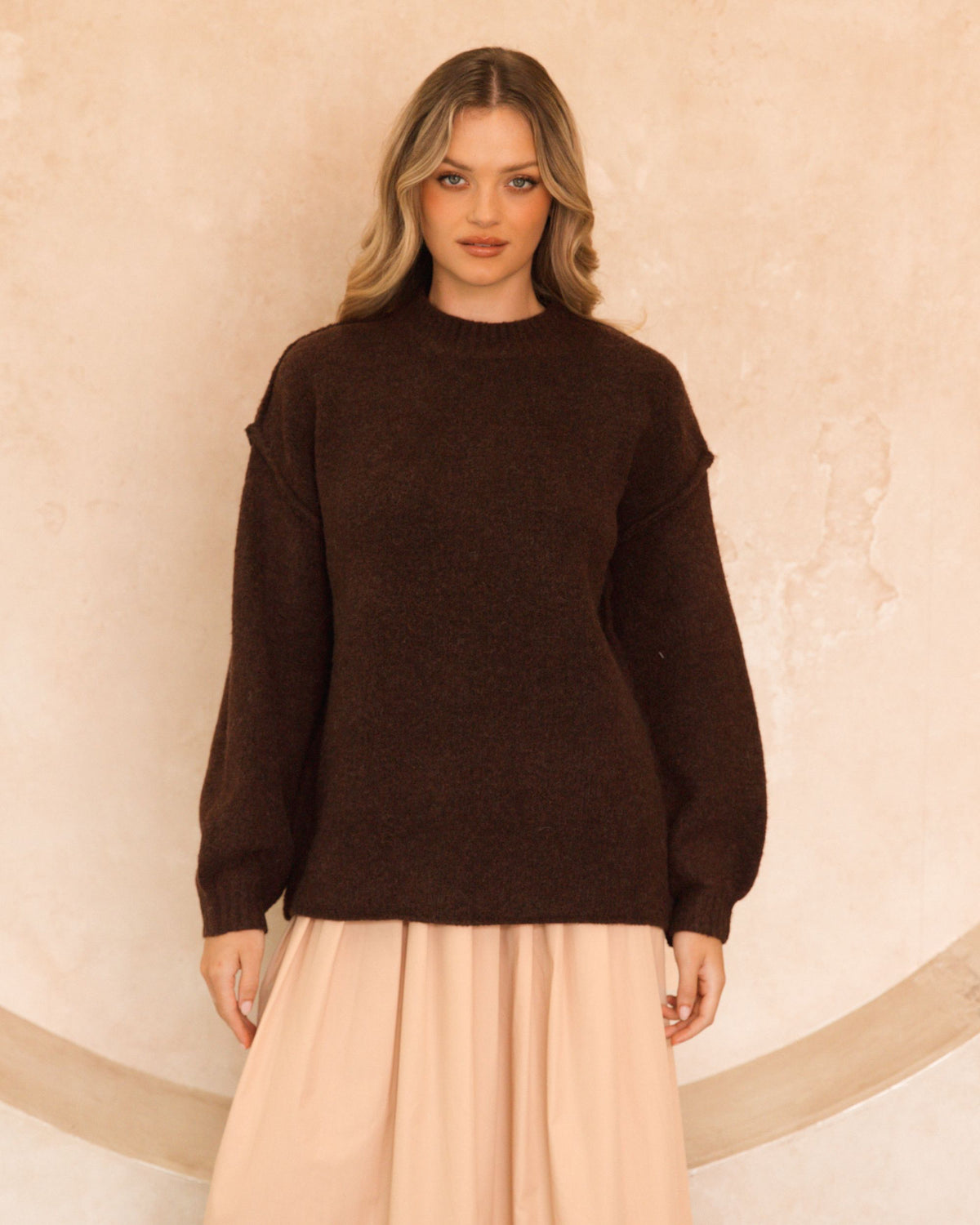 EBBY & I / SCARLET CHOCOLATE JUMPER / VV11822
