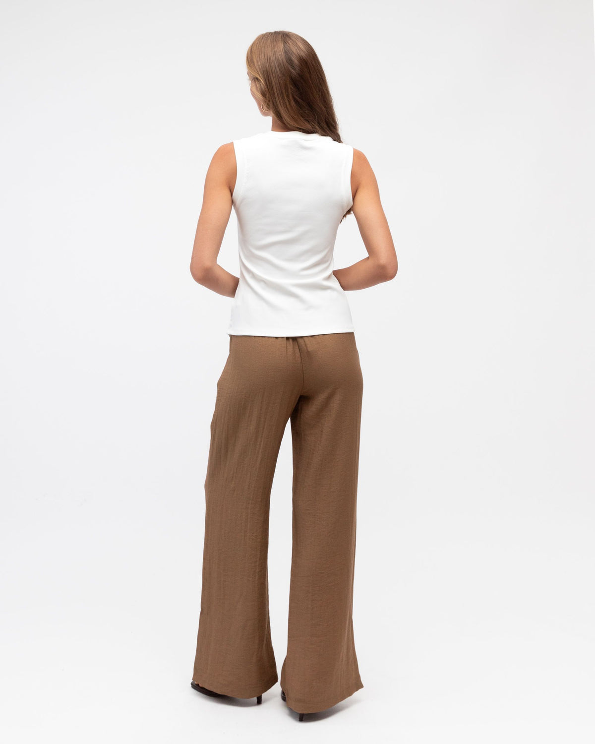 WHITE CLOSET / RIB TANK WHITE / TF11569