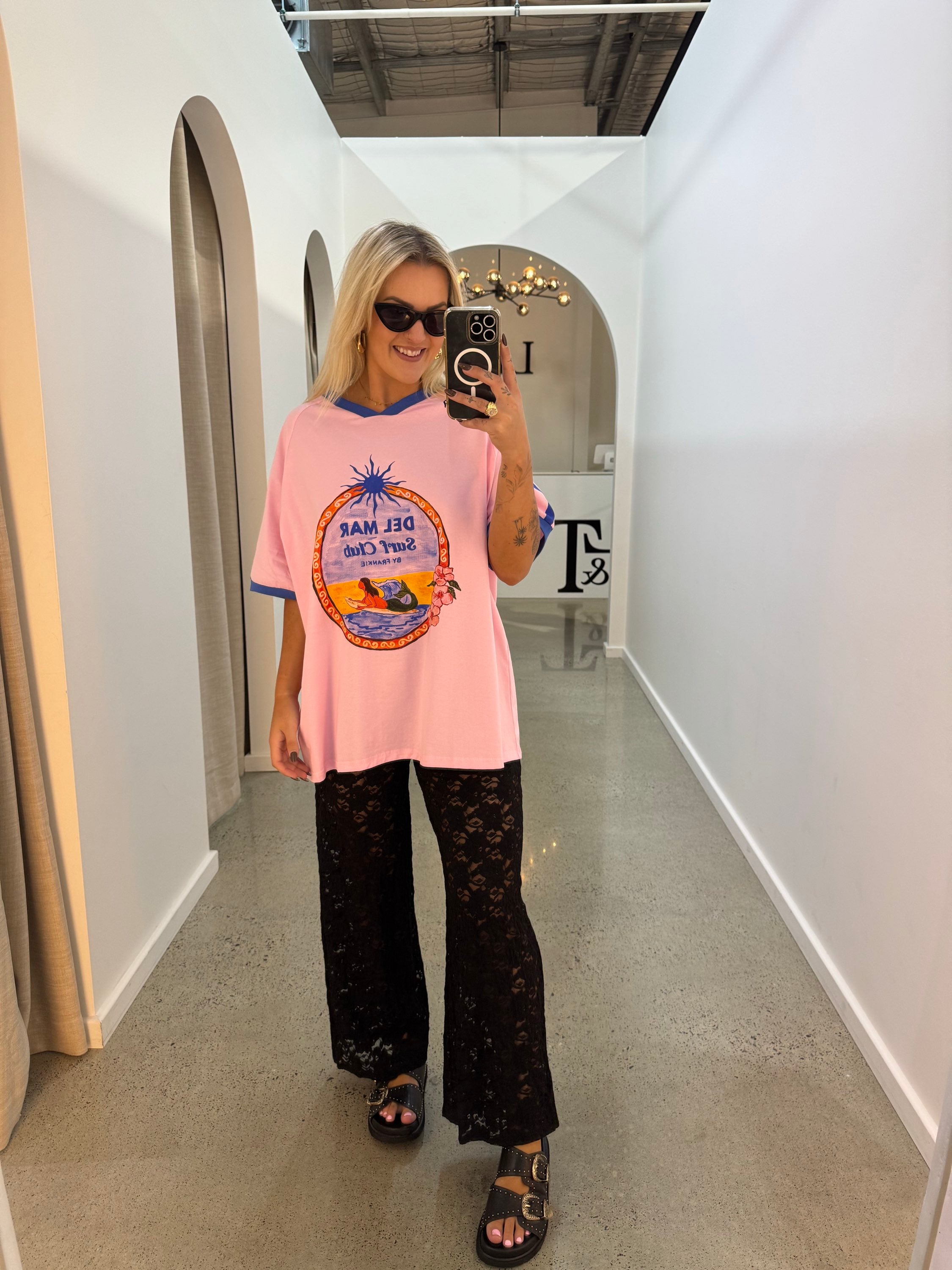 BY FRANKIE / DEL MAR SURF CLUB TEE / 751-40