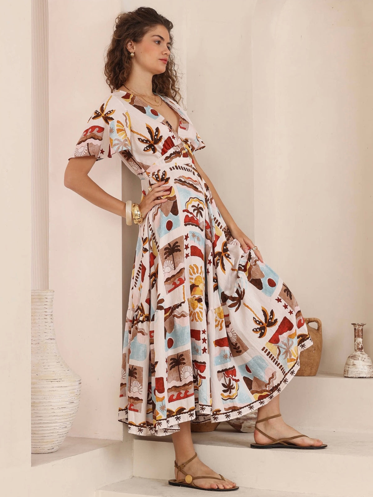 IRIS MAXI / FOUNDER DRESS / 2011307-111
