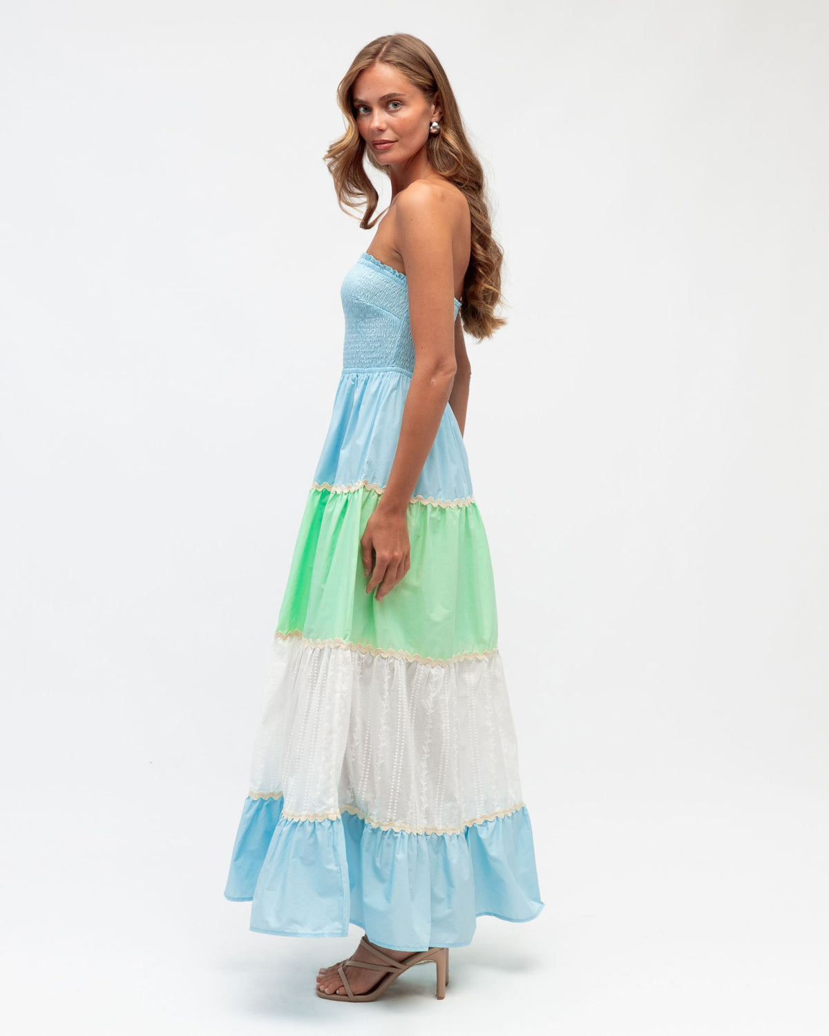 EBBY & I / NEAPOLITAN DRESS / BLUE / VV11371