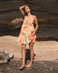 EBBY & I / UNDERWATER SLIP DRESS / VVE11457