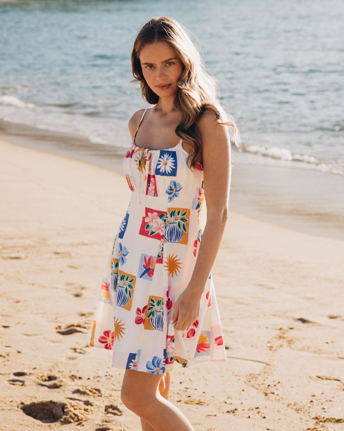 LINEN LUX / BELLE DRESS / VVNE11302