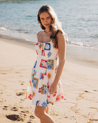 LINEN LUX / BELLE DRESS / VVNE11302