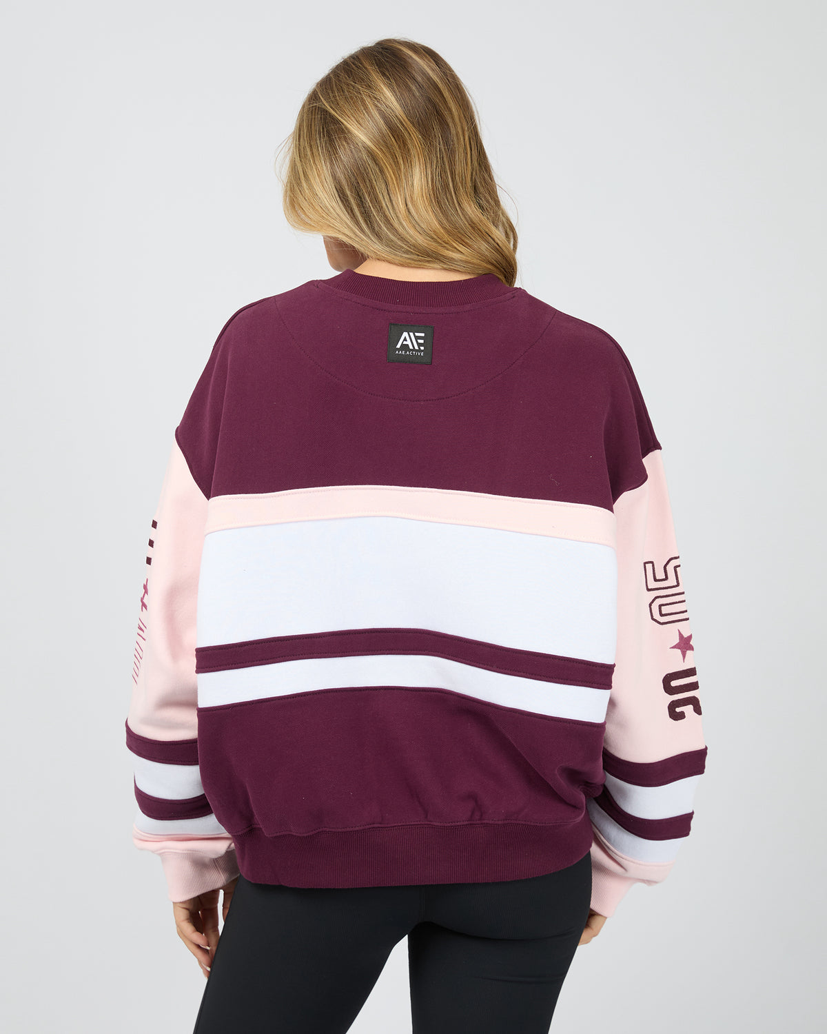 ALL ABOUT EVE / DIV ONE PANEL CREW JUMPER / 6477138.WINE
