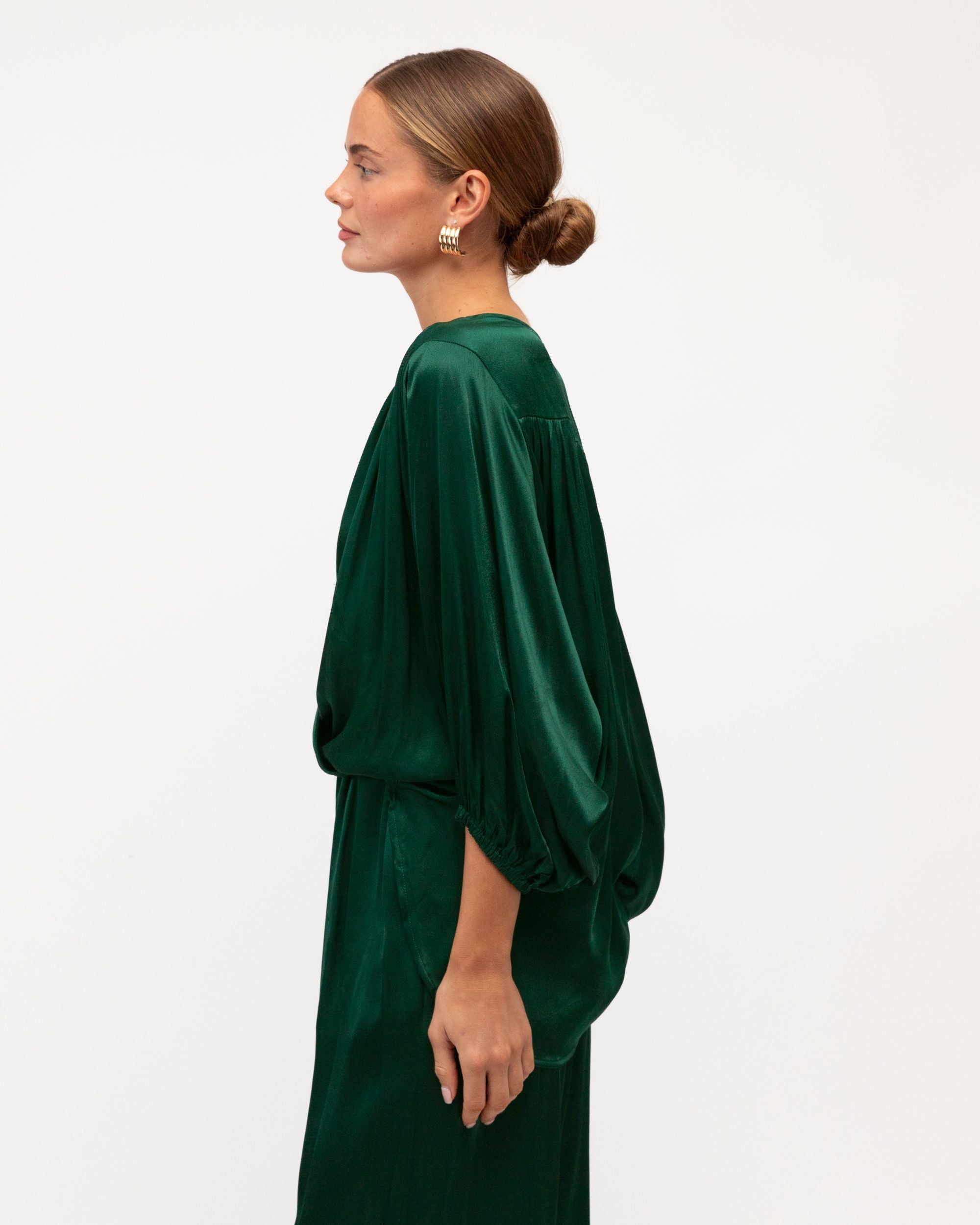 WHITE CLOSET / HERA PANT / EMERALD / TF9950-6