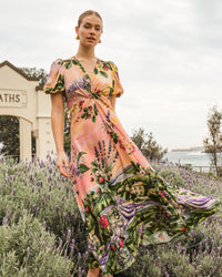 WHITE CLOSET / PROVENCE TWIST DRESS / TFE8545-33