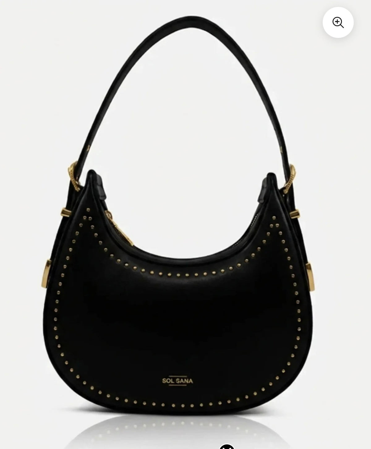 SOL SANA / GOLD STUDED BAG
