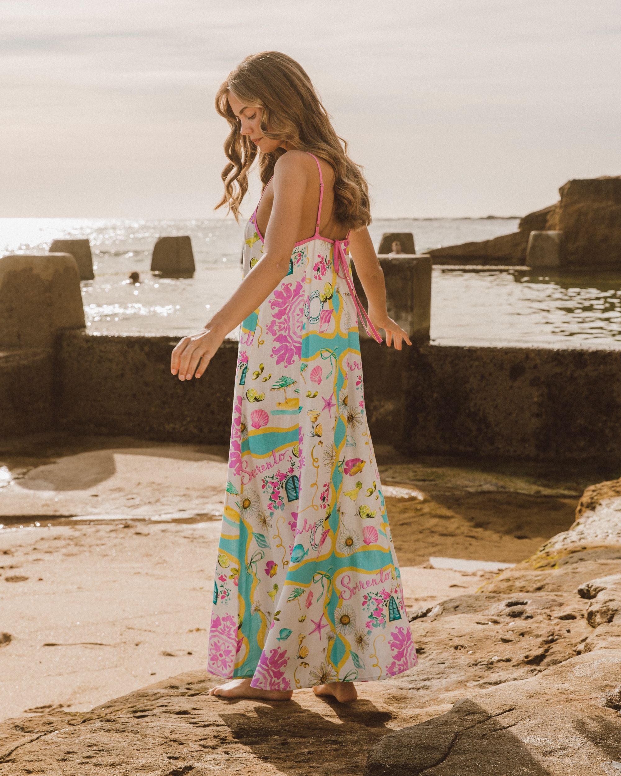 PAPER HEART / SORRENTO MAXI DRESS / PHE11424