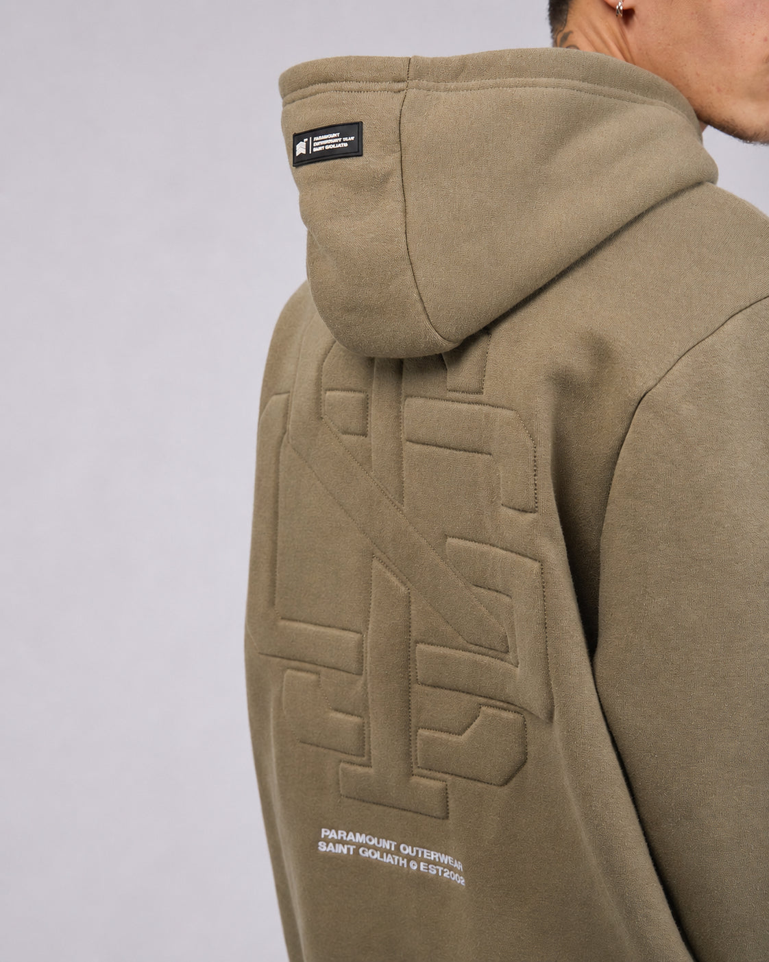 SAINT GOLAITH / RAISED HOODIE / 4352037.VKHA