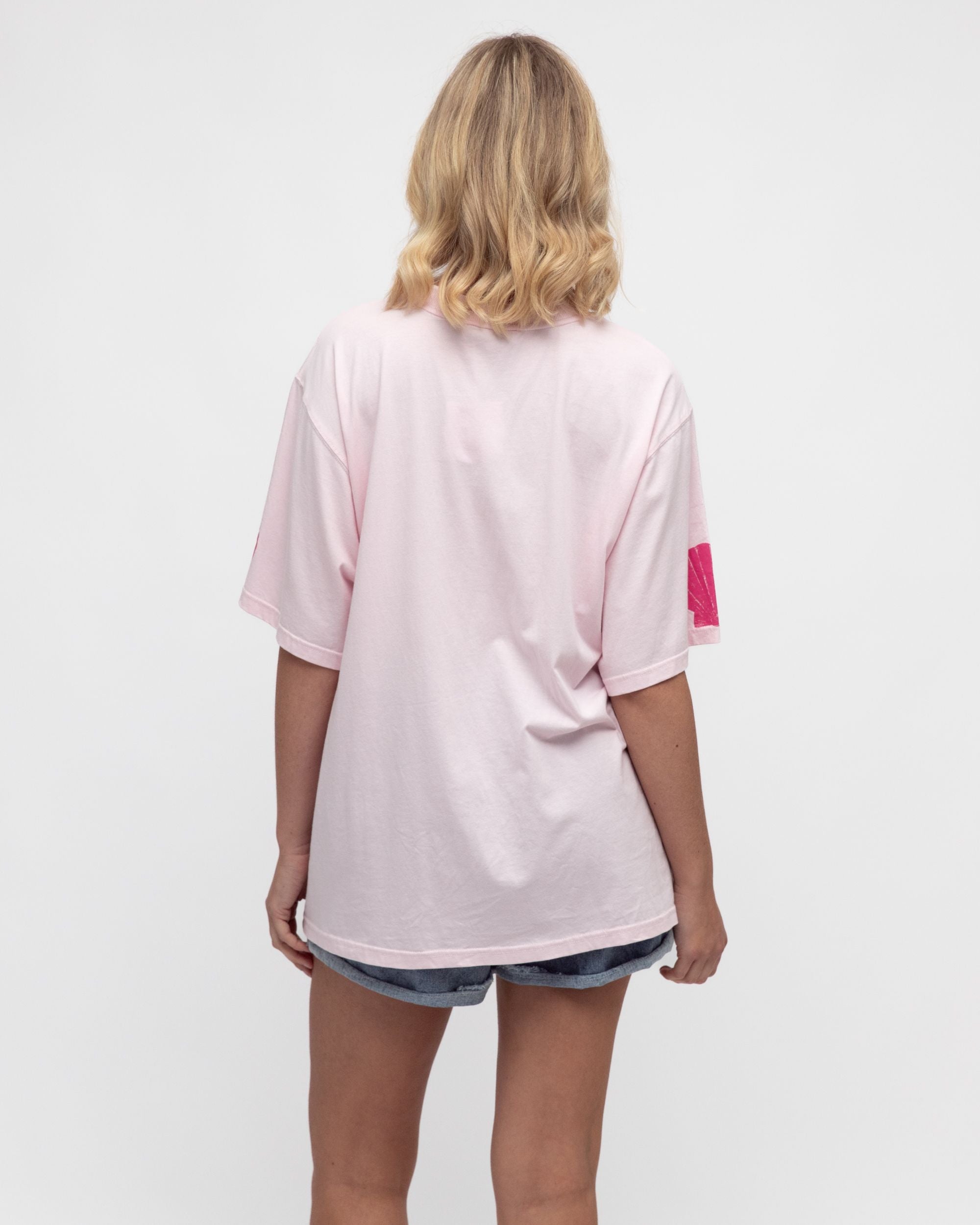 PAPER HEART / LUCE DEL MARE TEE / PINK / PHE13130